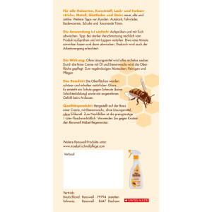 Möbelschnellpflege mit Bienenwachs 500 ml