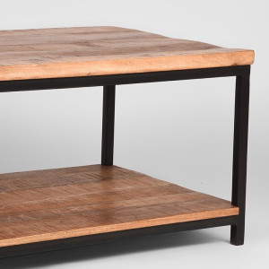 Massivholz Tisch Couchtisch Beistelltisch LABEL51 Vintage 90x60x46 cm