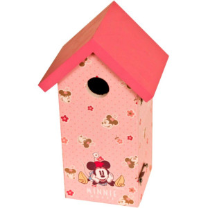 Vogelhaus Disney Minnie Mouse, rosa Vogelfutterhaus
