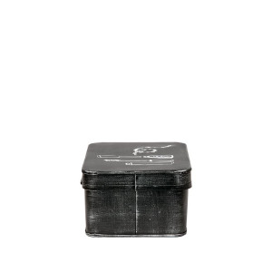 Kosmetikbox Schmuckbox Box Kiste Kosmetik Schmuck Aufbewahrung Metall LABEL51 Farbe Schwarz
